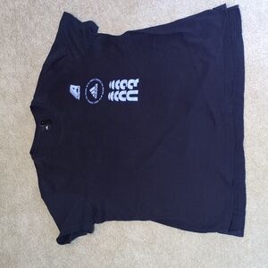 Adidas Dark Blue Tee with Logo